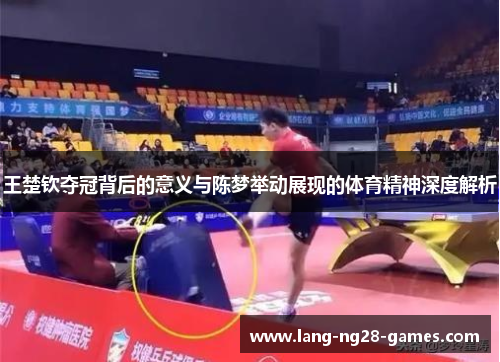 王楚钦夺冠背后的意义与陈梦举动展现的体育精神深度解析 王楚钦夺冠背后的意义与陈梦举动展现的体育精神深度解析